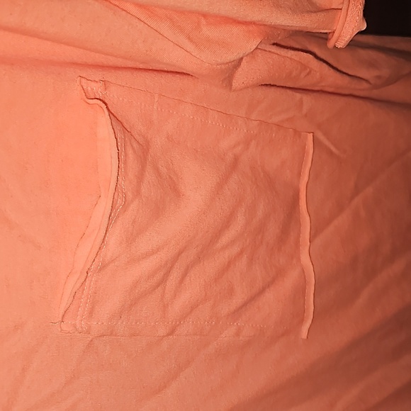 ZENANA Womens medium oversized neon orange tshirt. BEAUTIFUL COLOR - Picture 4 of 6